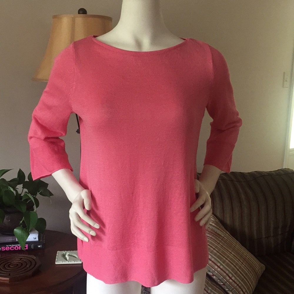 NWT J Jill linen blend top